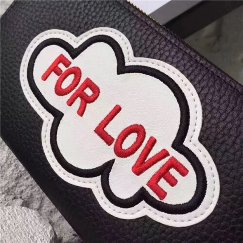 High Quality Luxury Gucci Leather Zip Around Wallet With Mouth (2 Colors) product detail