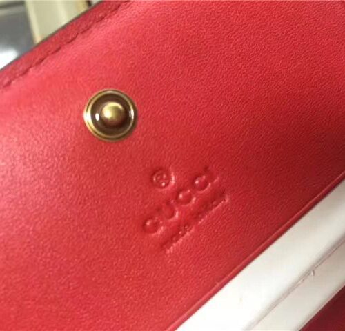 High Quality Luxury Gucci GG Supreme Card Case With Cherries product detail
