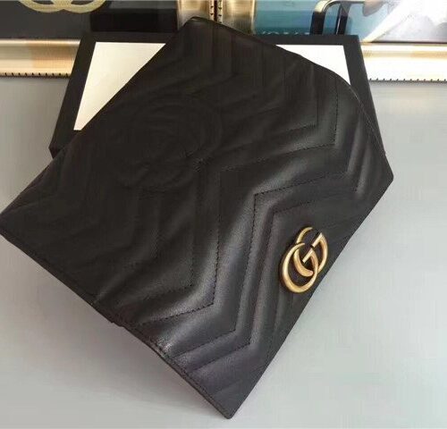 High Quality Luxury Gucci GG Marmont Continental Wallet (Varied Colors) product detail