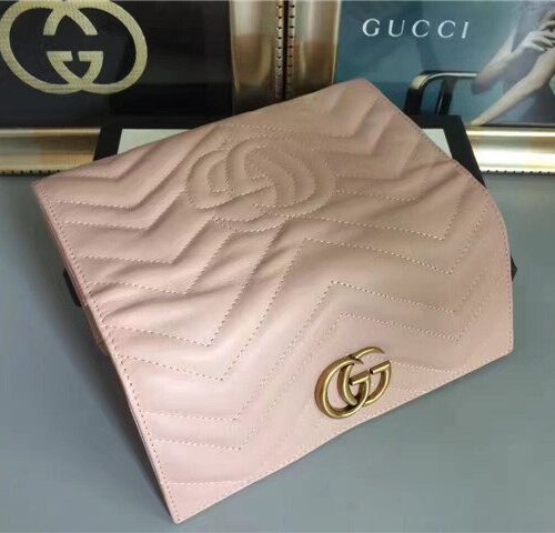 High Quality Luxury Gucci GG Marmont Continental Wallet (Varied Colors) product detail