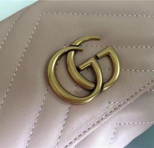 High Quality Luxury Gucci GG Marmont Continental Wallet (Varied Colors) product detail