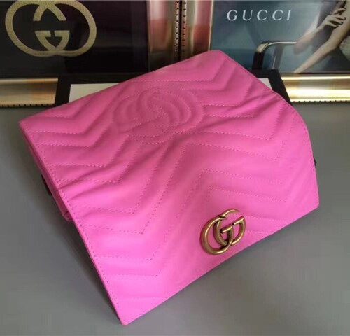 High Quality Luxury Gucci GG Marmont Continental Wallet (Varied Colors) product detail