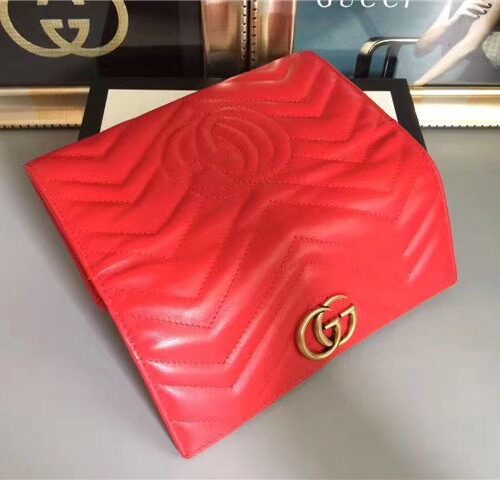 High Quality Luxury Gucci GG Marmont Continental Wallet (Varied Colors) product detail