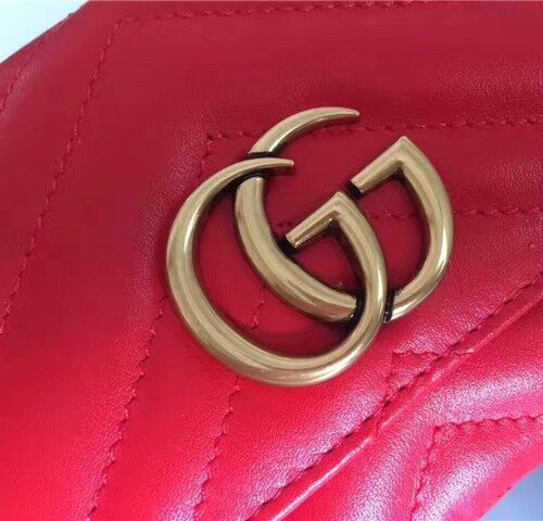 High Quality Luxury Gucci GG Marmont Continental Wallet (Varied Colors) product detail