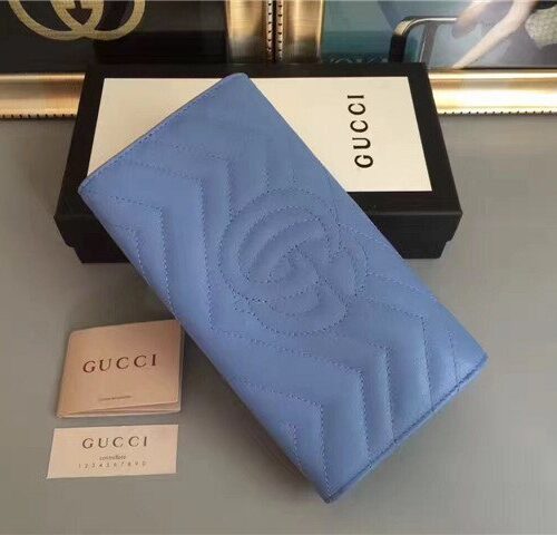 High Quality Luxury Gucci GG Marmont Continental Wallet (Varied Colors) product detail