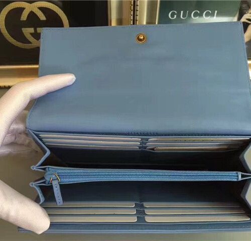 High Quality Luxury Gucci GG Marmont Continental Wallet (Varied Colors) product detail