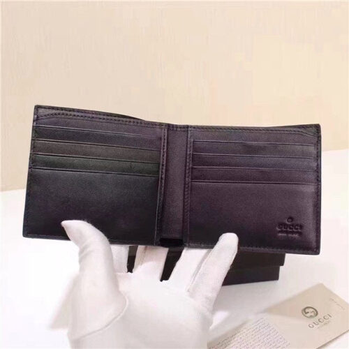 High Quality Luxury Gucci Snake Print GG Supreme Wallet product detail