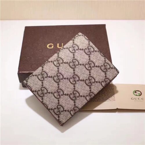 High Quality Luxury Gucci Card Case With Embroidered Face Pink product detail
