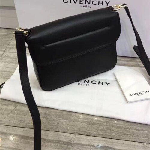 High Quality Luxury Givenchy Nobile Mini Shoulder Bag Black Smooth Leather product detail