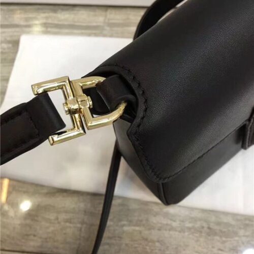 High Quality Luxury Givenchy Nobile Mini Shoulder Bag Black Smooth Leather product detail