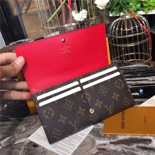 High Quality Luxury Louis Vuitton Sarah Monogram Wallet product detail