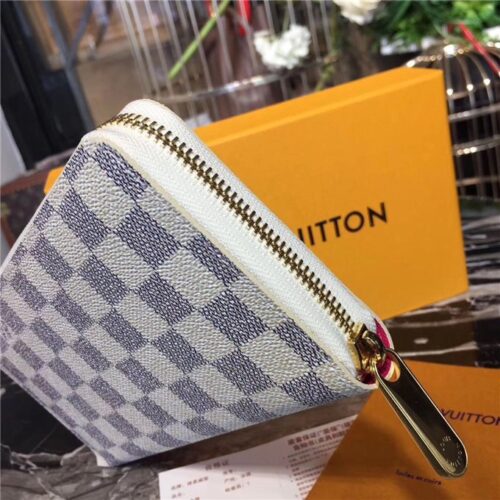 High Quality Luxury Louis Vuitton Zippy Damier Azur Wallet product detail
