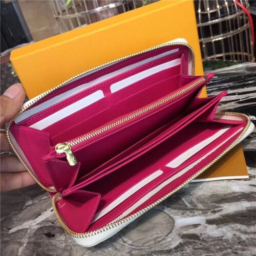 High Quality Luxury Louis Vuitton Zippy Damier Azur Wallet product detail