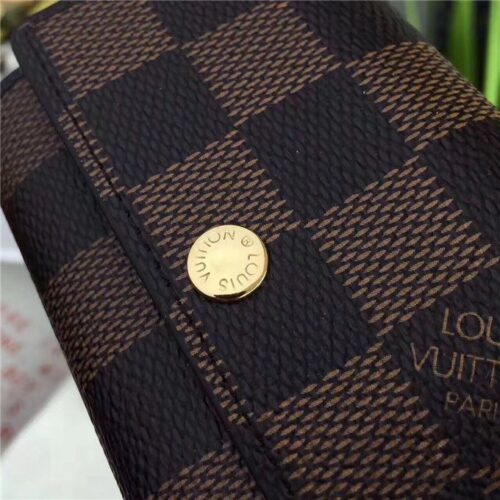High Quality Luxury Louis Vuitton Damier 6 Key Holder product detail