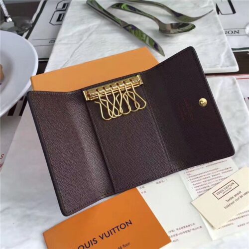 High Quality Luxury Louis Vuitton Damier 6 Key Holder product detail