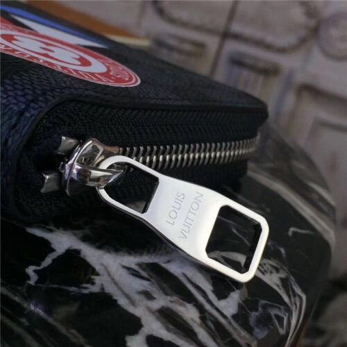 High Quality Luxury Louis Vuitton Zippy Wallet Vertical Damier Graphite Stickers product detail