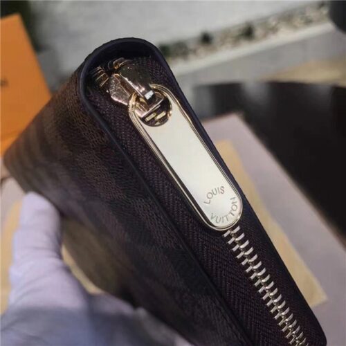 High Quality Luxury Louis Vuitton Zippy Organizer Damier Ebene Canvas product detail