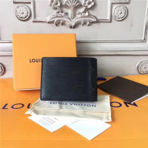 High Quality Luxury Louis Vuitton Multiple Wallet Monogram Eclipse Epi product detail