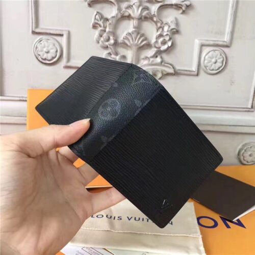 High Quality Luxury Louis Vuitton Multiple Wallet Monogram Eclipse Epi product detail
