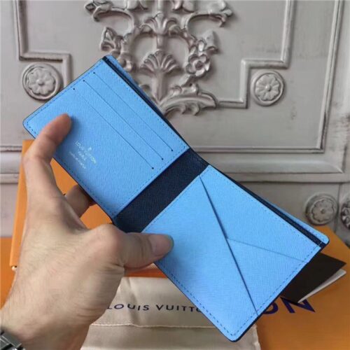 High Quality Luxury Louis Vuitton Multiple Wallet Monogram Eclipse Epi product detail