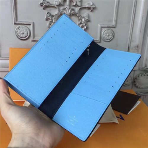 High Quality Luxury Louis Vuitton Brazza Wallet Monogram Eclipse Epi product detail