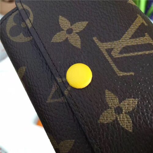 High Quality Luxury Louis Vuitton Monogram Canvas 6 Key Holder Jonquille product detail