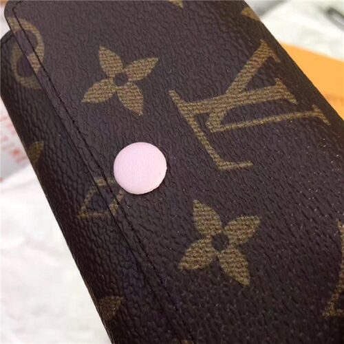 High Quality Luxury Louis Vuitton Monogram 6 Key Holder Rose Ballerine product detail