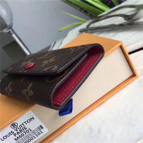 High Quality Luxury Louis Vuitton Monogram 6 Key Holder Fuchsia product detail
