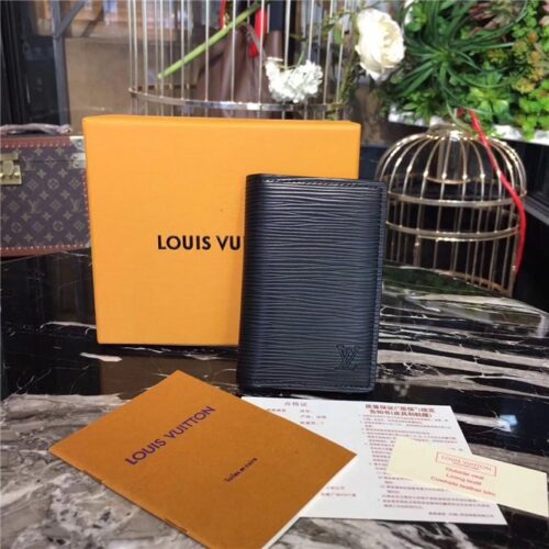 High Quality Luxury Louis Vuitton Pocket Organizer Noir