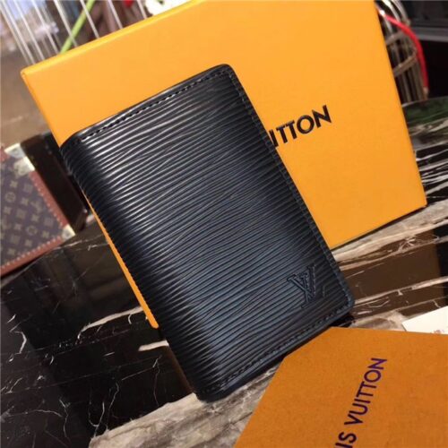 High Quality Luxury Louis Vuitton Pocket Organizer Noir alternate view