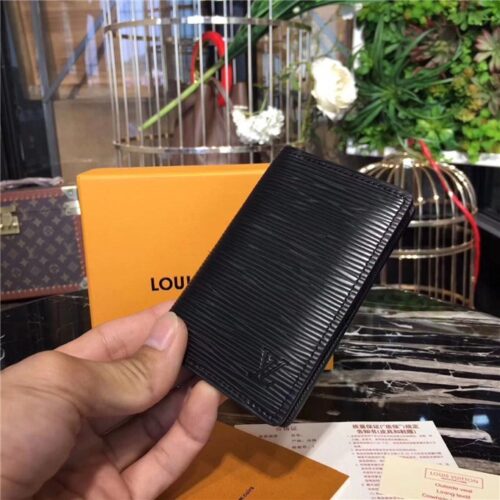High Quality Luxury Louis Vuitton Pocket Organizer Noir product detail