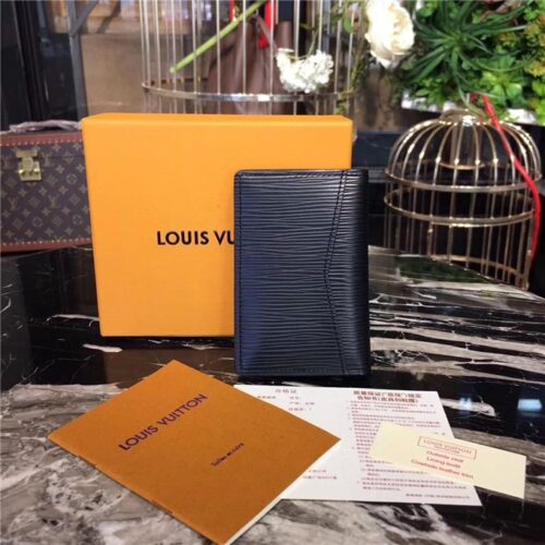 High Quality Luxury Louis Vuitton Pocket Organizer Noir product detail