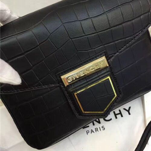 High Quality Luxury Givenchy Nobile Mini Shoulder Bag (Varied Colors) Croc-Effect product detail