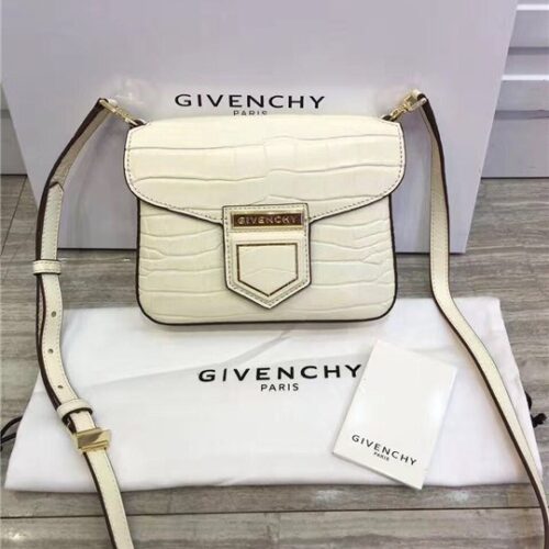 High Quality Luxury Givenchy Nobile Mini Shoulder Bag (Varied Colors) Croc-Effect product detail