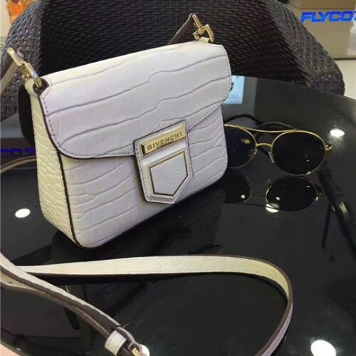 High Quality Luxury Givenchy Nobile Mini Shoulder Bag (Varied Colors) Croc-Effect product detail