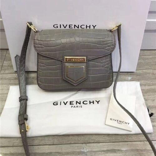 High Quality Luxury Givenchy Nobile Mini Shoulder Bag (Varied Colors) Croc-Effect product detail
