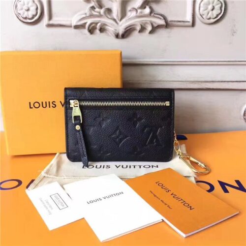 High Quality Luxury Louis Vuitton Key Pouch Noir product detail