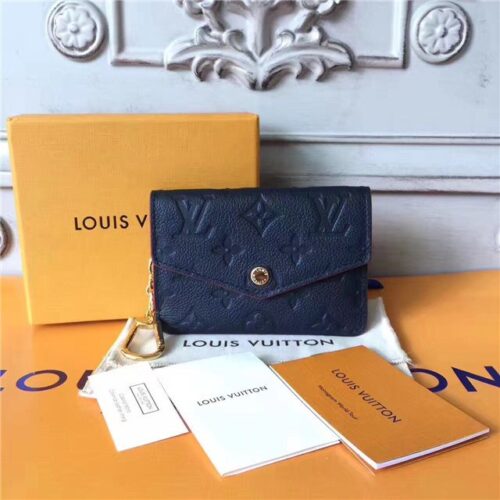 High Quality Luxury Louis Vuitton Key Pouch Marine Rouge