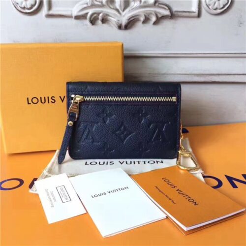 High Quality Luxury Louis Vuitton Key Pouch Marine Rouge product detail
