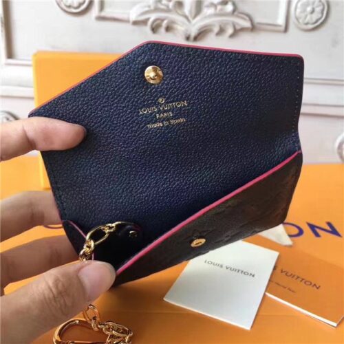 High Quality Luxury Louis Vuitton Key Pouch Marine Rouge product detail