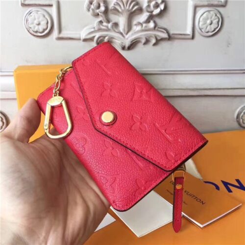 High Quality Luxury Louis Vuitton Key Pouch Cherry alternate view