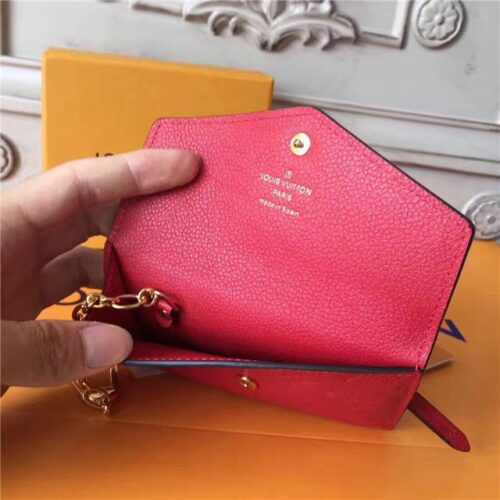 High Quality Luxury Louis Vuitton Key Pouch Cherry product detail