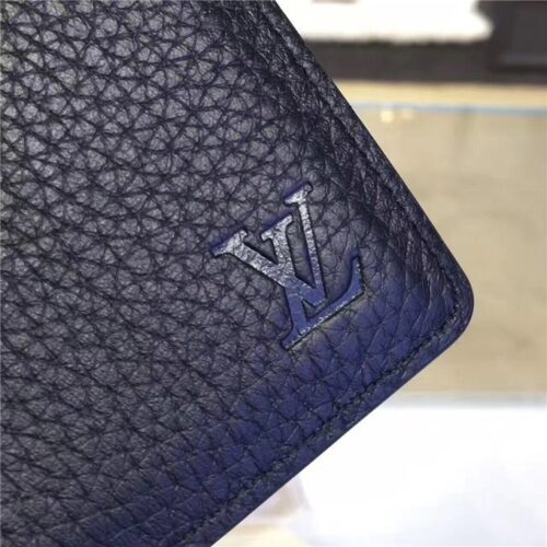 High Quality Luxury Louis Vuitton Multiple Wallet Taurillon Leather Noir product detail