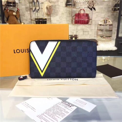 High Quality Luxury Louis Vuitton Zippy Organizer Jaune