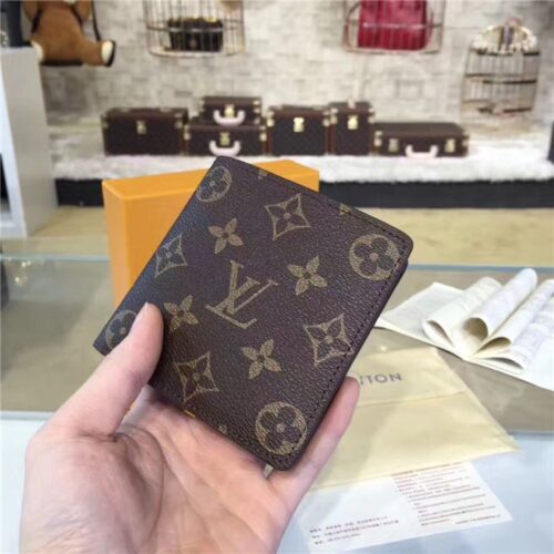 High Quality Luxury Louis Vuitton Marco Wallet Monogram Canvas alternate view