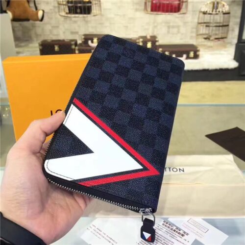 High Quality Luxury Louis Vuitton Zippy Organizer Rouge alternate view
