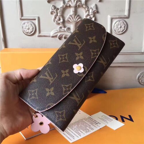 High Quality Luxury Louis Vuitton Monogram Emilie Wallet (Varied Colors) alternate view