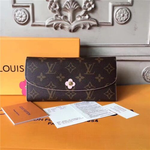 High Quality Luxury Louis Vuitton Monogram Emilie Wallet (Varied Colors) product detail