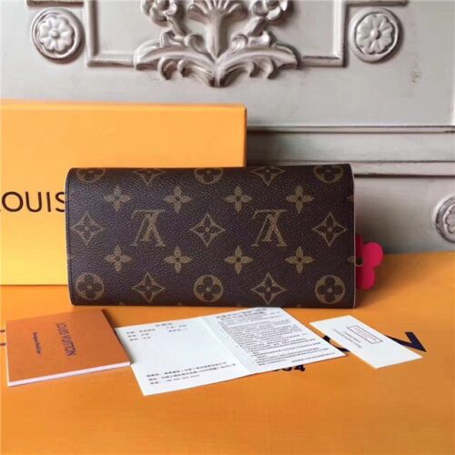 High Quality Luxury Louis Vuitton Monogram Emilie Wallet (Varied Colors) product detail