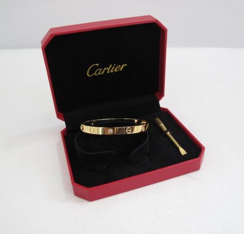 High Quality Luxury Cartier Gorgeous Love Bracelet Yellow Gold (Women Size) product detail